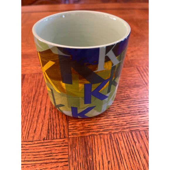Anthropologie monogram K mug  New with imperfection - Picture 4 of 7